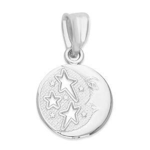 925 Sterling Silver Moon Pendant - Celestial Jewelry Gifts for Her